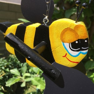 Bumble Bee Whirlygig, Whirligigs Wind Spinners, W