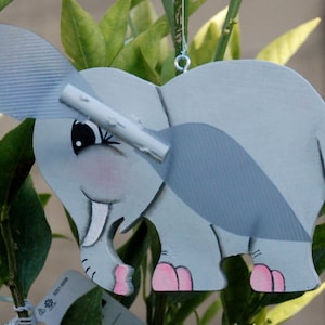 Elephant Whirlygig, Whirligigs Wind Spinners, Whirligig
