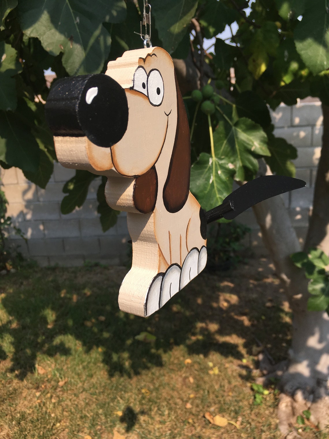 Image showcasing Howie Hound Dog Whirlygig Whirligigs Wind Spinners - Etsy