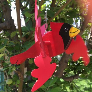 Cardinal Whirlygig, Whirligigs Wind Spinner, Whirligig