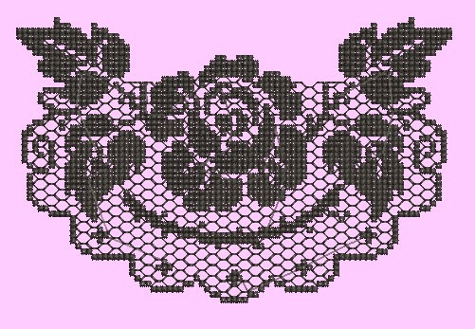 Cross stitch machine embroidery designs set Imitation of Etsy