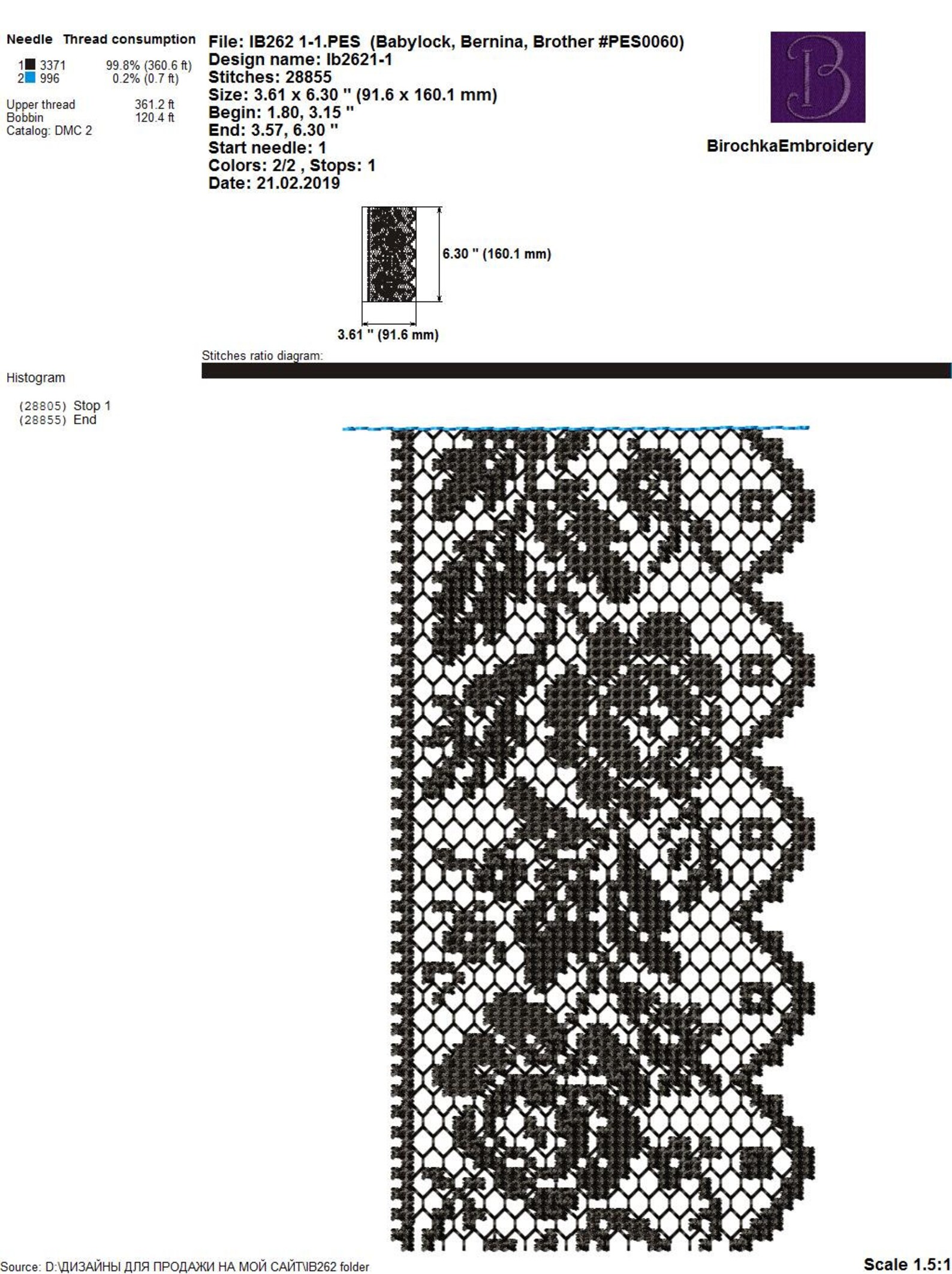 Cross stitch machine embroidery designs set Imitation of Etsy