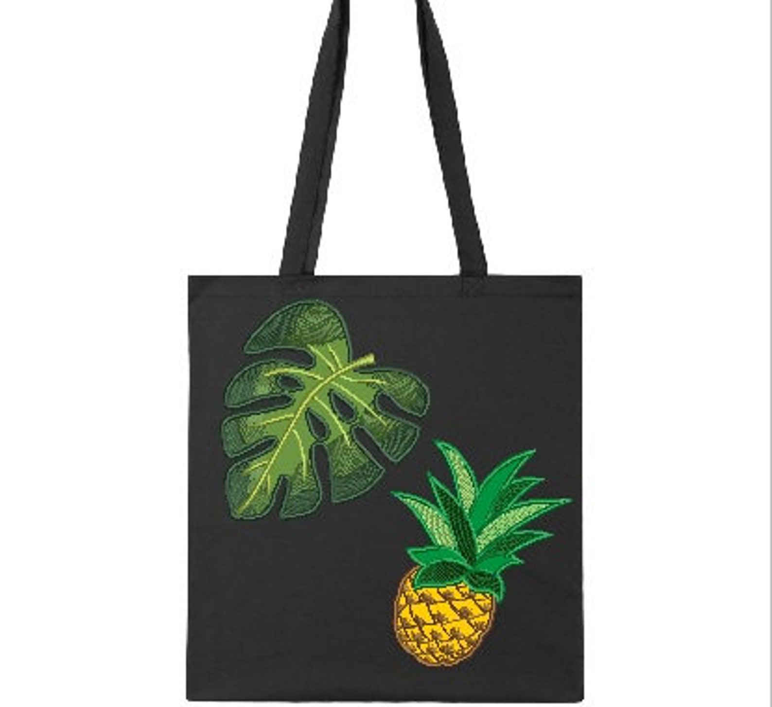 Monstera leaf applique embroidery pattern machine embroidery  etsy