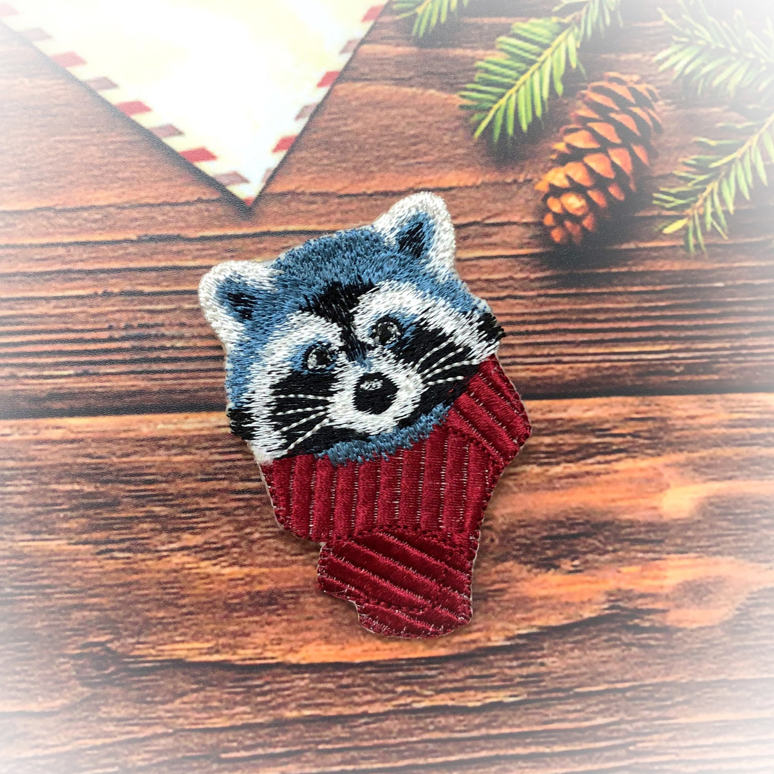 Raccoon machine embroidery design animal embroidery Etsy