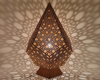 Lampada ombra: grande geometria del dodecaedro Girih
