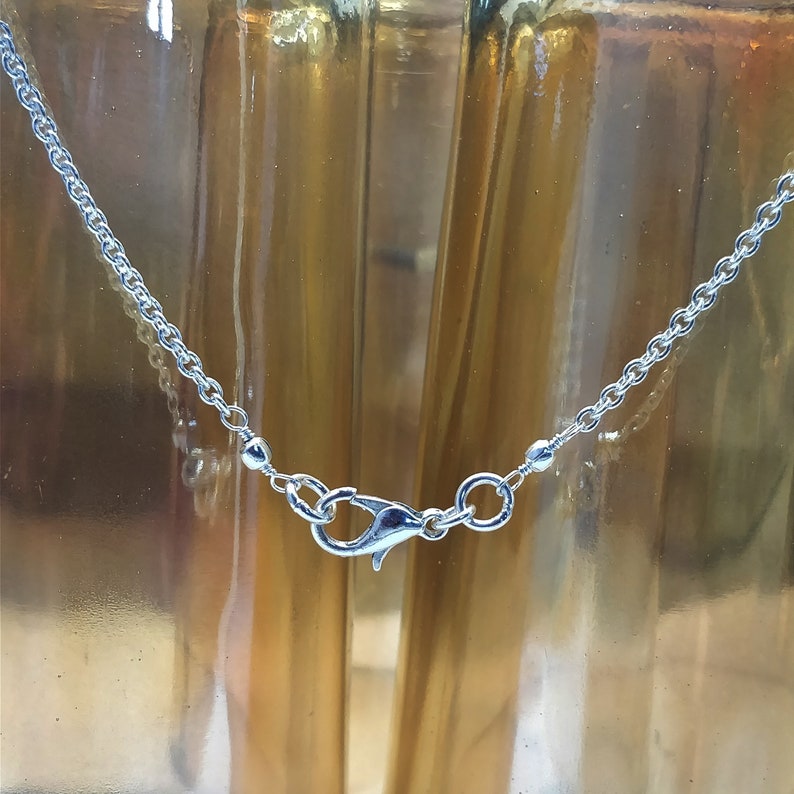 AAA+ Quality Amethyst Silver Plated Necklace 5 mm Rondelle /& Faceted 17.5 Inch Long SN34