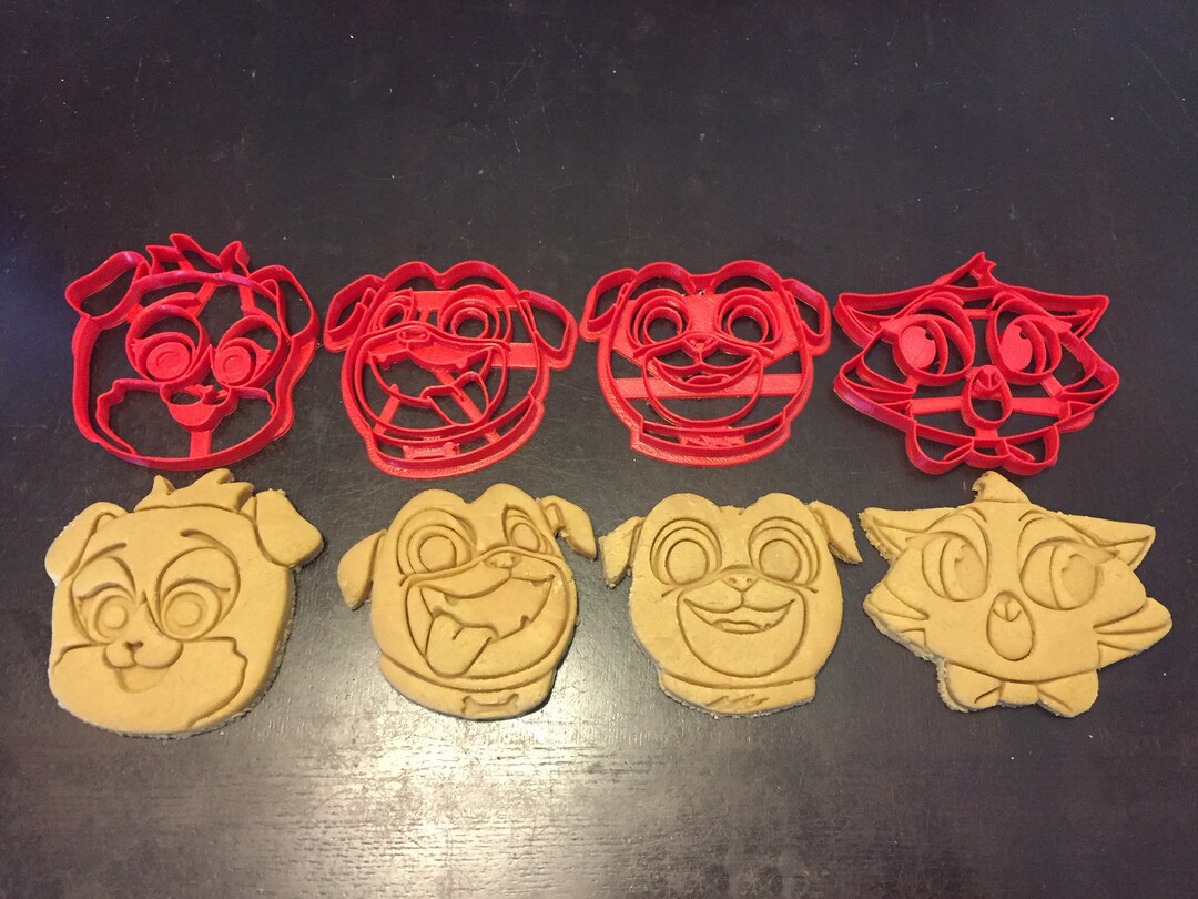 Puppy Dog Pals 4 Pack of Cookie Cutters. Throw a Puppy Dog Pals Themed Birthday With Bingo and