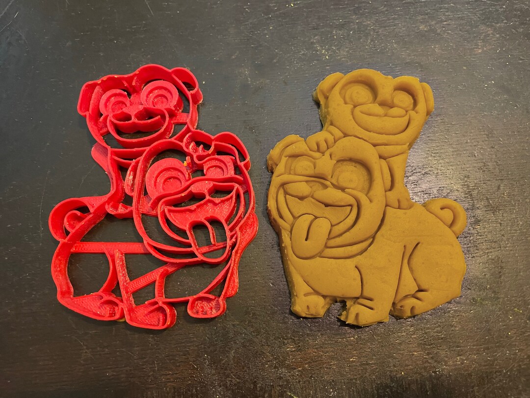 Bingo and Rolly From Puppy Dog Pals Cookie Cutter. Throw a Puppy Dog Pals Themed Birthday Party
