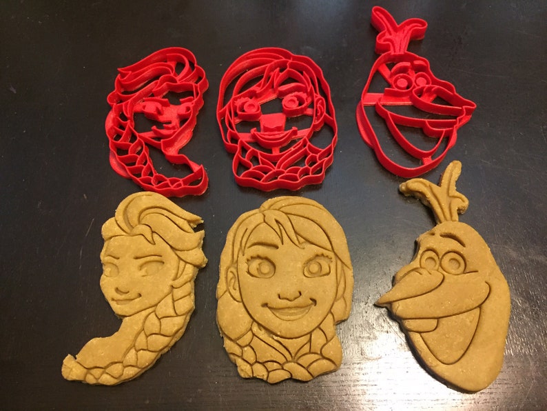 Download Frozen Cookie Cutters 3 pack Elsa and Olaf included Great ...