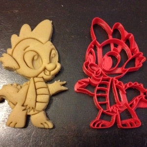 Spike from My Little Pony Cookie Cutter. Great for your kid&#39;s My Little Pony Themed Party! Celebrate with Twilight Sparkle&#39;s best friend.