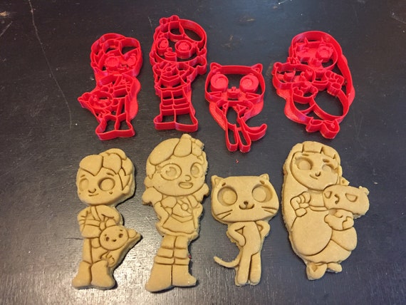 True And The Rainbow Kingdom Cookie Cutters 4 Pack Comes With Etsy