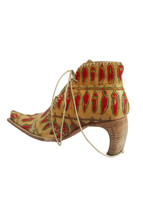 MUXART Barcelona 1990's Leather Ankle Boots