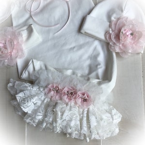 Newborn Girl Take Home Outfit Lace Victorian Baby Gown - Etsy