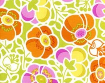 Floral Cotton Fabric: Sophie's Garden Wildwood Collection