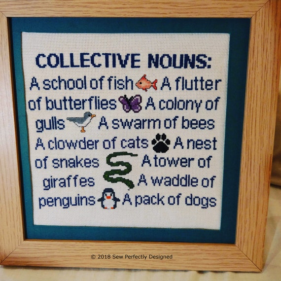 Collective Nouns Anchor Chart