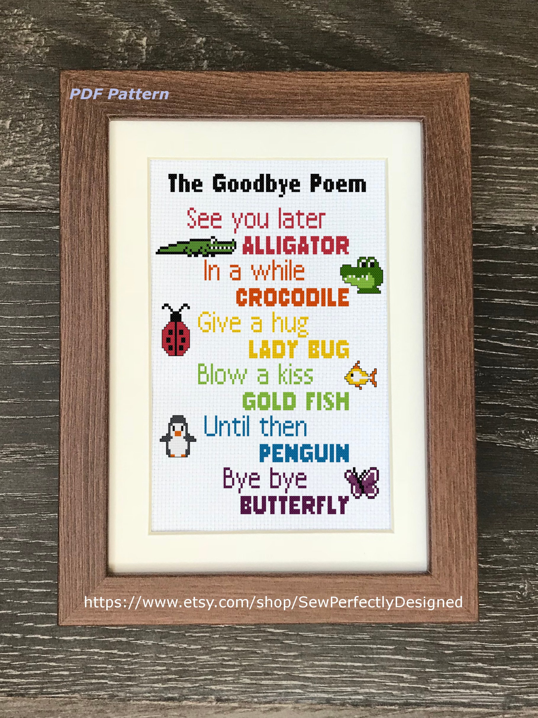 See You Later Alligator Cross Stitch Pattern Xstitch Chart Etsy See You Later Alligator Cross Stitch Pattern Xstitch Chart Etsy