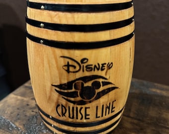 Maceta portavasos de barril de whisky de madera DCL, regalo FE