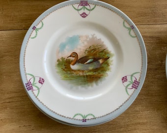 Vintage HUB of Austria Gamebird Mallard Duck Plate