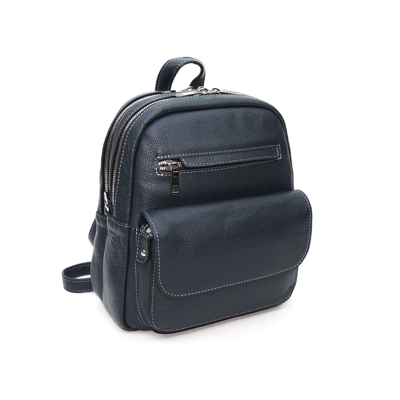 zip top backpack purse