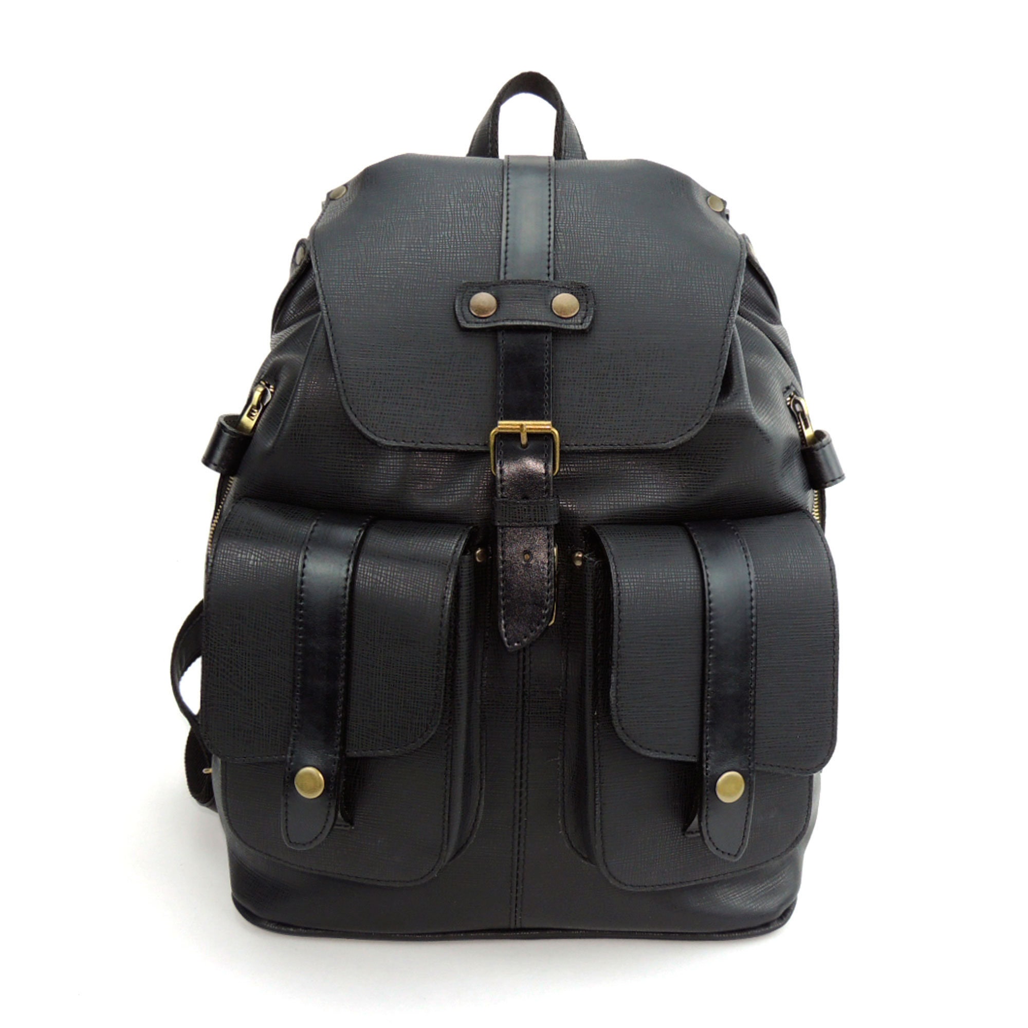 leather backpack men - DrBeckmann