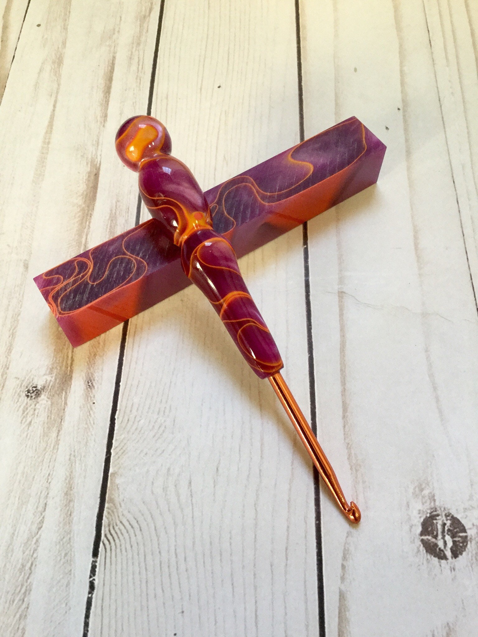 Jubilee Crochet Hook Handle, Ergonomic Crochet Hook, Crochet, Susan B…