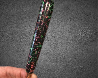 Made to Order Galactic crochet hook, ergonomic crochet hook, crochet, fiber art, handmade crochet hook, boye, bates, clover