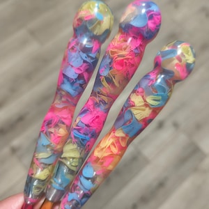 Made to Order Baby Blanket crochet hook, ergonomic crochet hook, crochet, fiber art, handmade crochet hook, boye, bates, clover