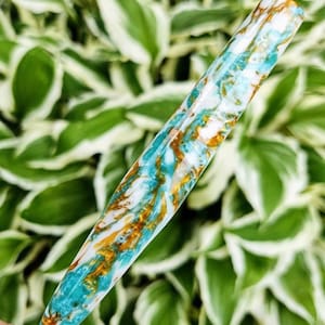 Made to Order Beach Comber crochet hook, ergonomic crochet hook, crochet, fiber art, handmade crochet hook, boye, bates, clover