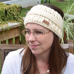 Hailey Head Wrap Patter, Ear Warmer, Crochet Head Wrap, Crochet Ear Warmer, Ear Warmer pattern, Head Wrap Patterm
