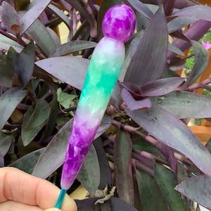 Made to Order Winter Bloom crochet hook, ergonomic crochet hook, crochet, fiber art, handmade crochet hook, boye, bates, clover