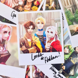 Classe di Fódlan Anno 1180 / Fire Emblem Three Houses FE3H [ Stampe fotografiche ]