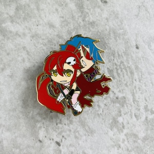 Yoko & Kamina [ Enamel Pin ]
