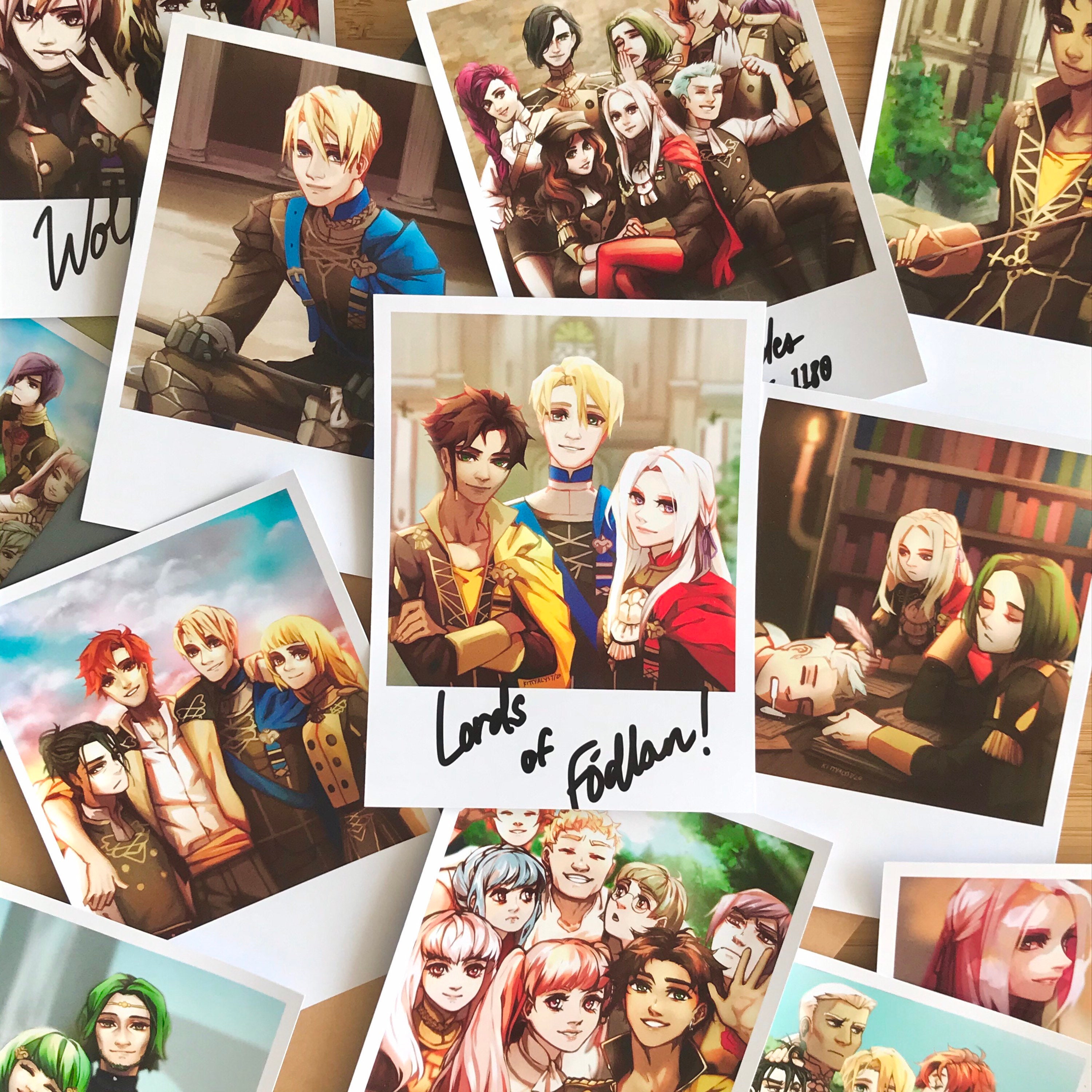 Fire Emblem Three Houses B2 Size Poster 3 piece set Fire Emblem Three Houses B2 Size Poster 3 piece set