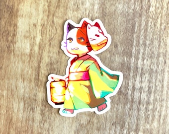 Festival Kitty [Pegatina de vinilo]