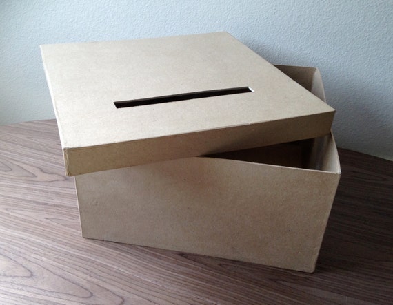 Diy Card Box Rustic Card Box Wedding Card Box Etsy