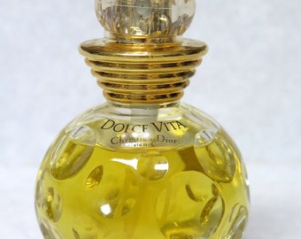 Vintage Christine Dior DOLCE VITA Paris Perfume EAU De Toilette