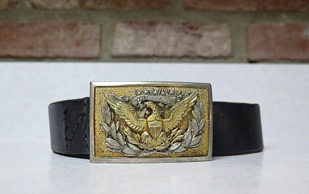 Army Belts For Men US Army Civil War Belt Buckle Solid Brass
