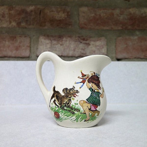 Vintage McCoy Children's Creamer, Collectible Pottery Gift Idea