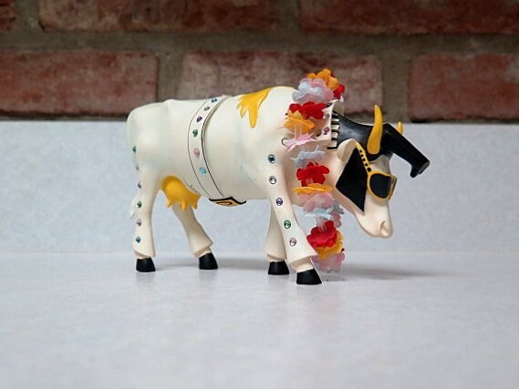 Cow Parade Elvis Presley 