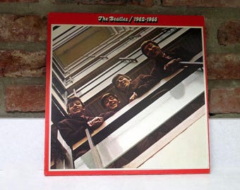 Vintage The Beatles - 1962-1966 Compilation 2 Album Set/Apple Records Inc 1973/Classic Rock N Roll