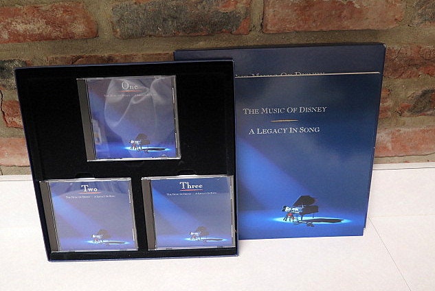 The Music of Disney, A Legacy in Song Box Set of 3 Cds and