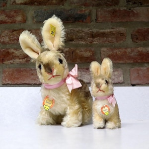 Vintage Steiff Rabbits - Etsy