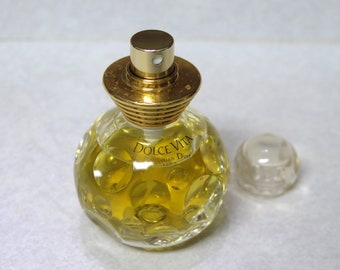 Vintage Christine Dior DOLCE VITA Paris Perfume EAU De Toilette