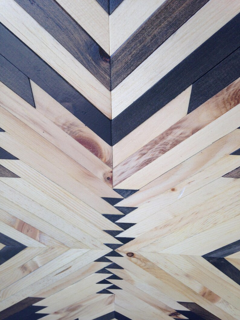 Wall panel/art geometric decorative Etsy