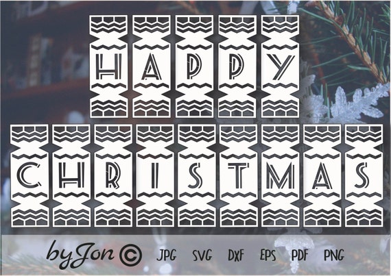 Download Happy Christmas crackers SVG file Nordic waldorf ...