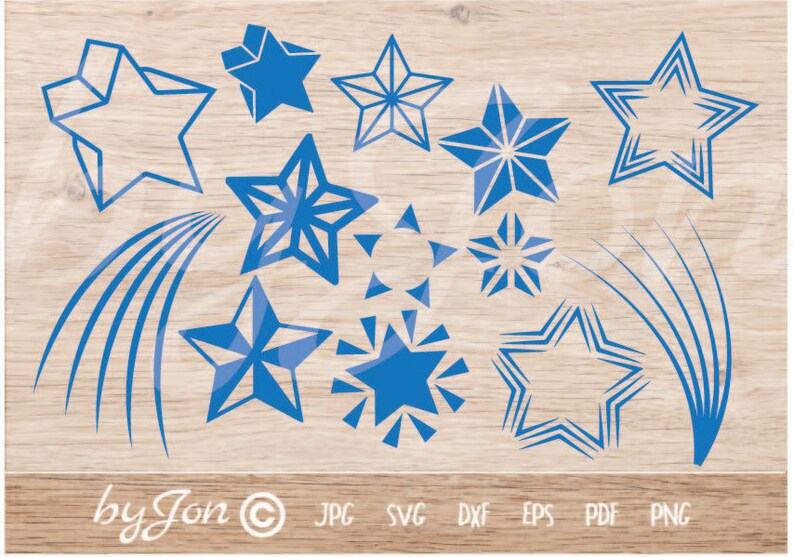 Download Free Svg Christmas Xmas Star Stars Vector File Clipart Paper Vinyl Etsy SVG DXF Cut File