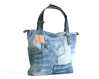 levis tote bolsa denim