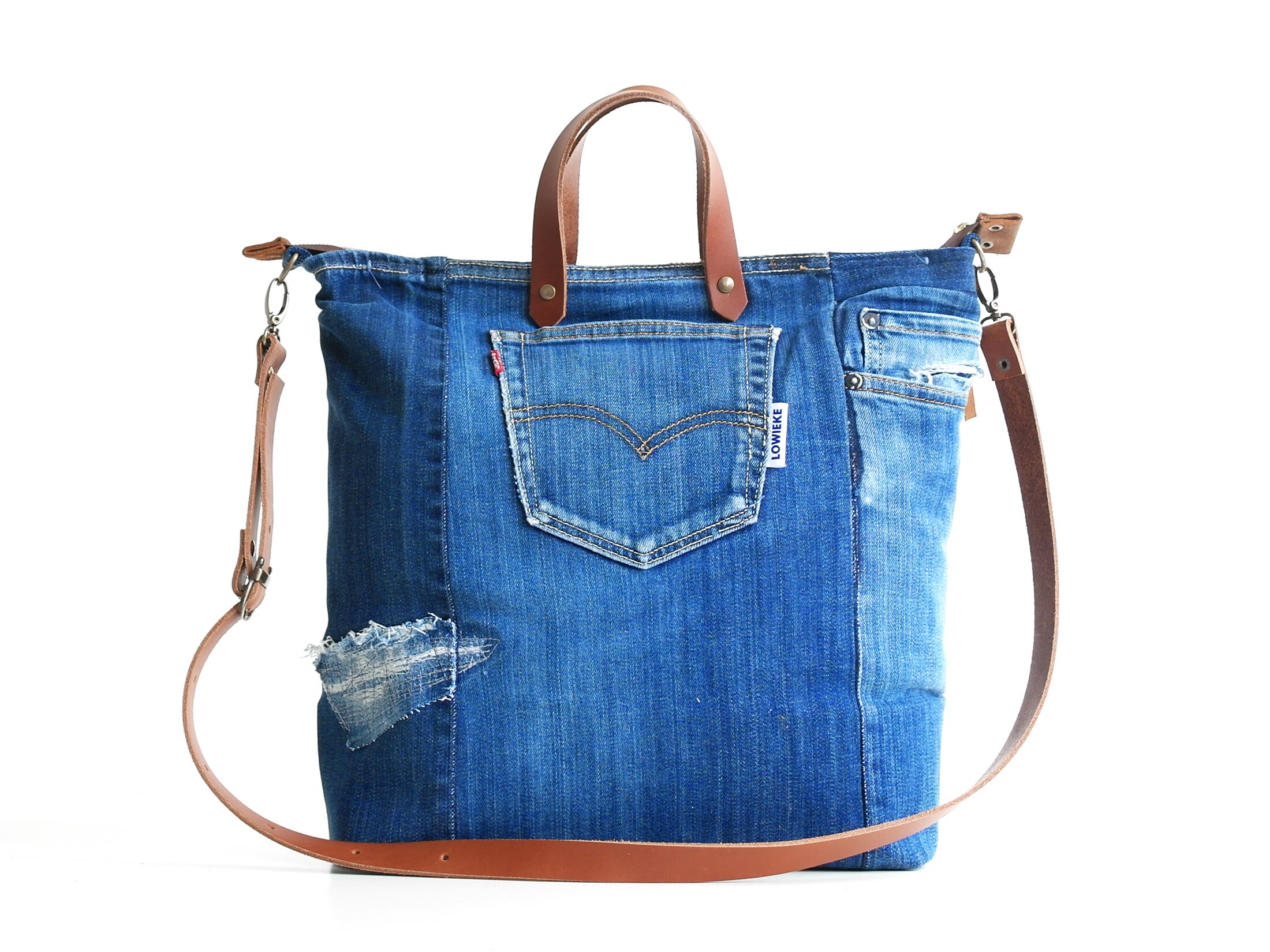 Levis Recycled Denim Bag With With a 