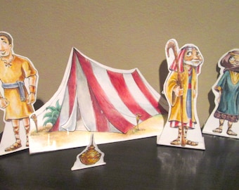 Book of Mormon Teaching Aid Expansion Pack, Tent, Liahona, Jerusalem