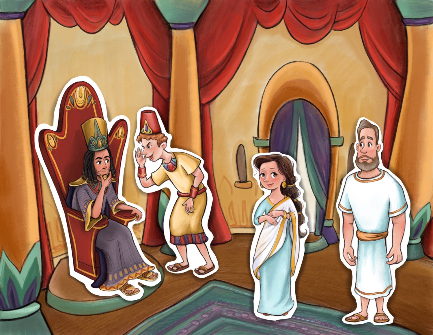 Queen Esther Teaching Aid Kit, Sunday School, Bible Study Class ...